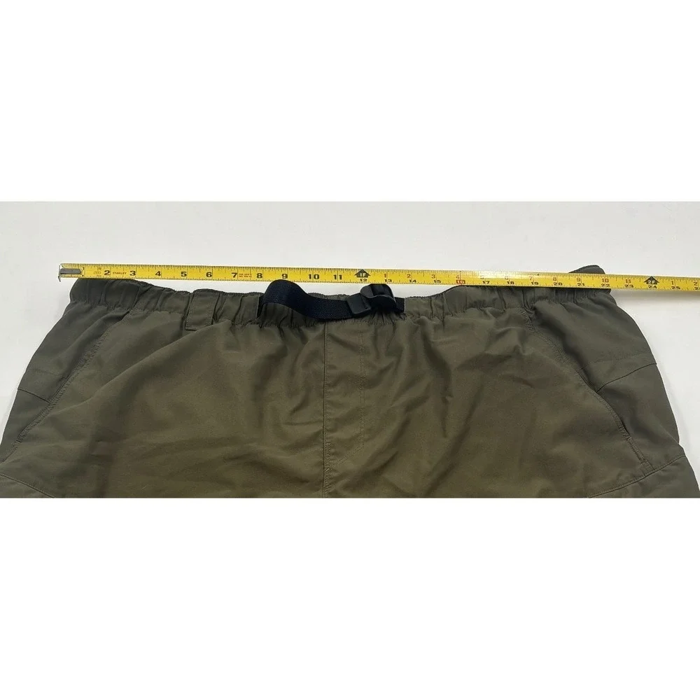 The North Face Men's‎ XXL Cargo Olive Green Belted Lined Hiking Outdoor Shorts
